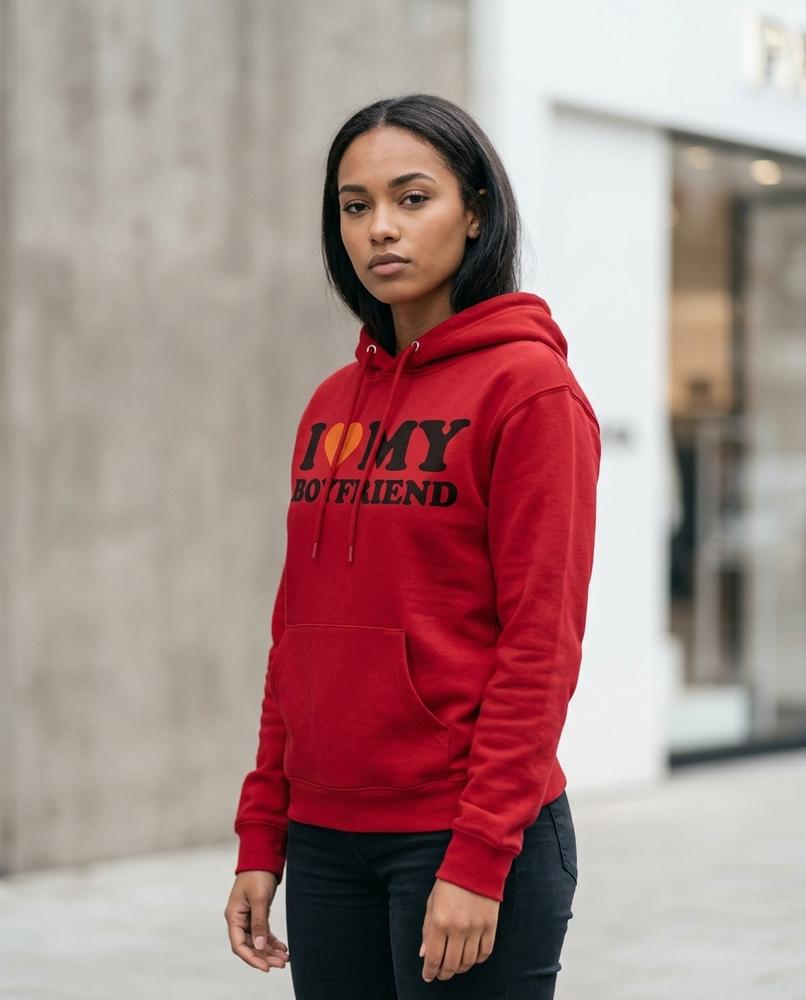 Statement Street - Savek | Bedruckter Langärmliger Hoodie Unisex