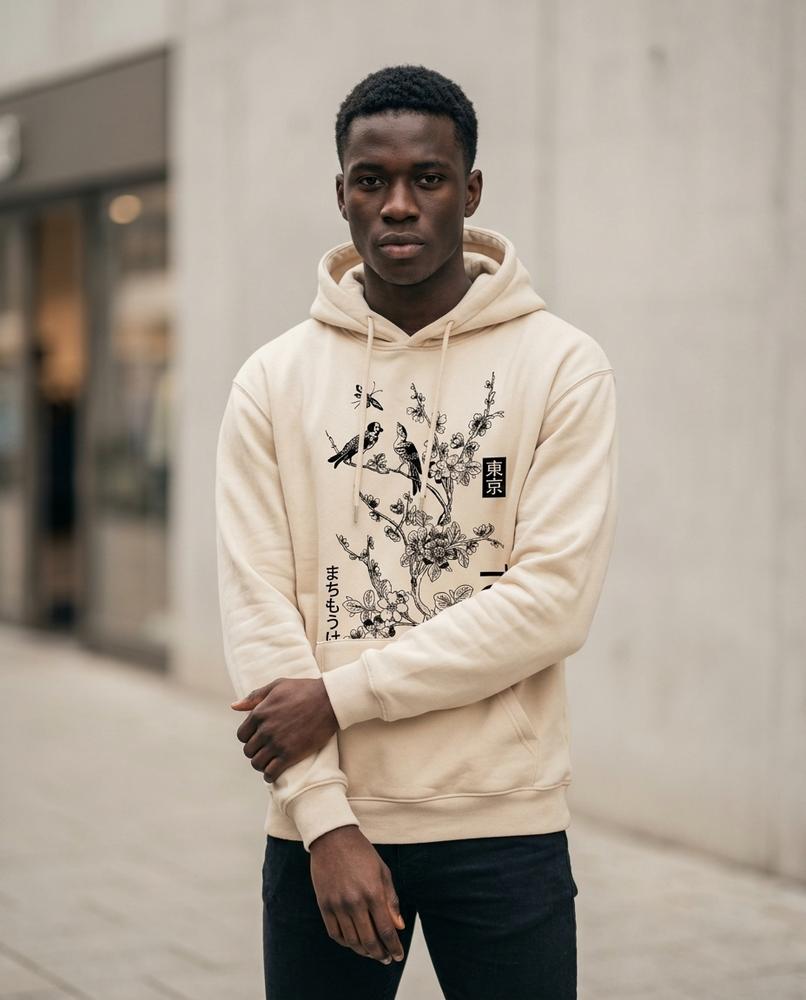 Statement Street - Yibav | Bedruckter Sweatstoff Hoodie Unisex