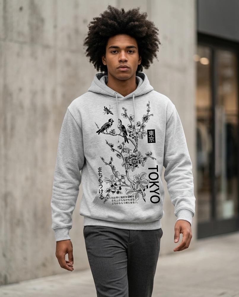 Statement Street - Yibav | Bedruckter Sweatstoff Hoodie Unisex