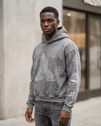 Statement Street - Kakik | Gewaschener Bedruckter Hoodie Unisex