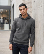 Statement Street - Yever | Strukturierter Langärmliger Hoodie Herren