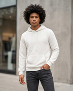 Statement Street - Yever | Strukturierter Langärmliger Hoodie Herren