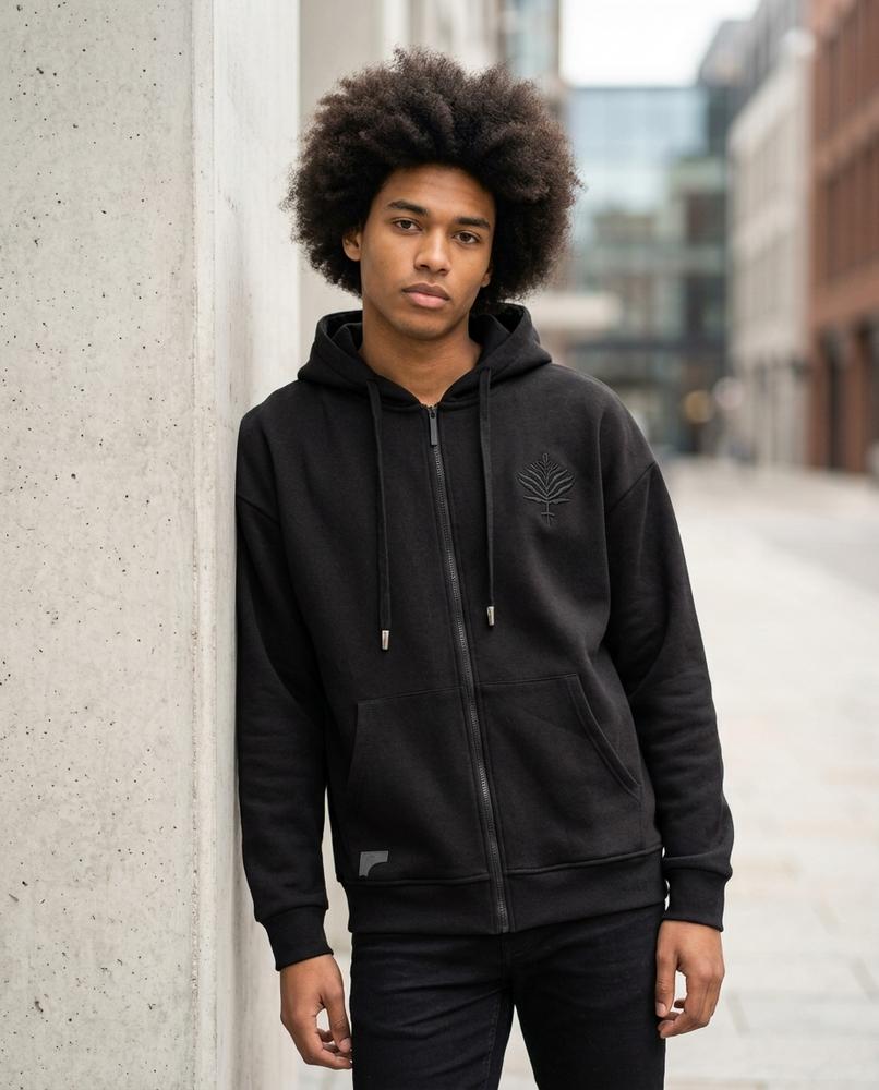 Statement Street - Yugol | Strukturiert Bestickt Hoodie Unisex