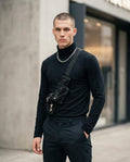 Statement Street - Lufom | Langärmlig Körperbetont Rollkragenpullover Herren