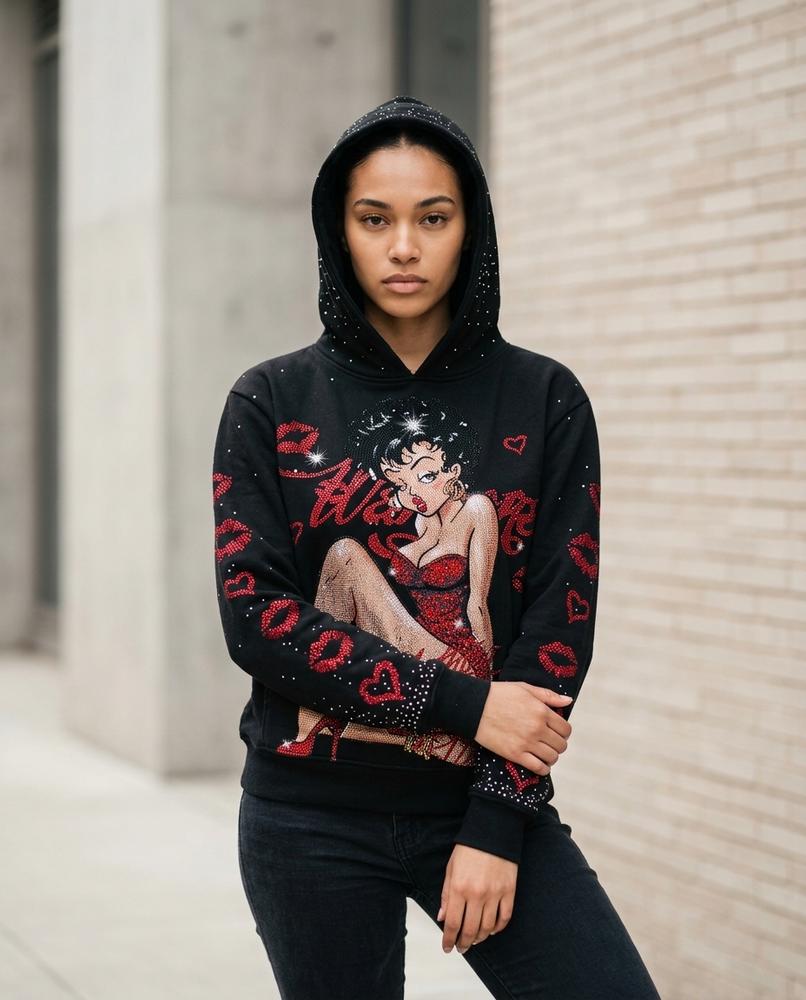 Statement Street - Valol | Bedruckt Verziert Hoodie Unisex