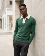Statement Street - Nuhud | Gestrickter Taillierter Pullover Herren