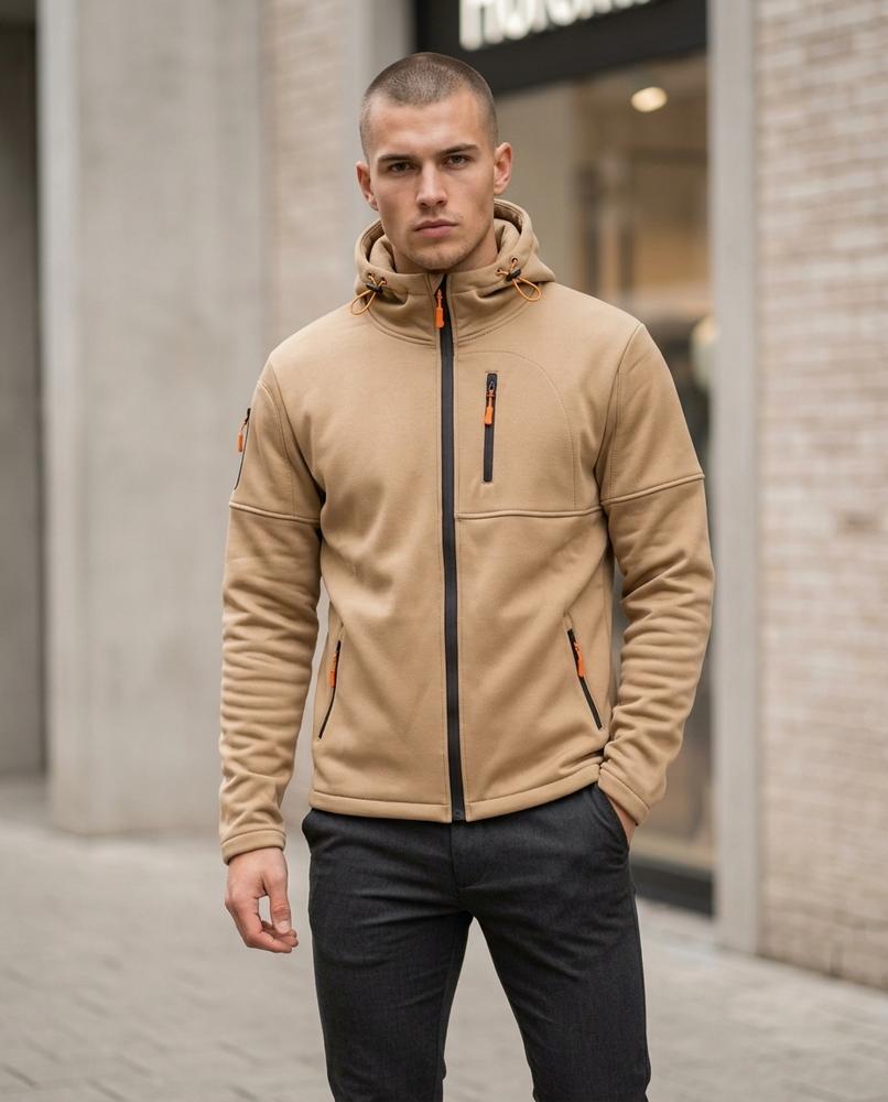 Statement Street - Volor | Gefüttert Gekapuzt Jacke Herren