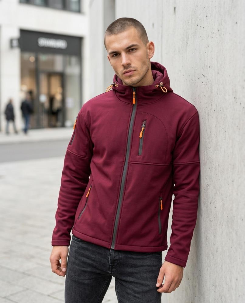 Statement Street - Volor | Gefüttert Gekapuzt Jacke Herren