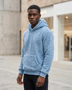 Statement Street - Kanil | Strukturiert Plüschig Hoodie Herren