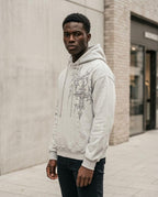 Statement Street - Aigad | Bedruckt Nietenbesetzt Hoodie Unisex