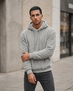 Statement Street - Kanil | Strukturiert Plüschig Hoodie Herren