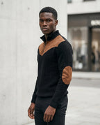 Statement Street - Tetot | Rippgestrickt Kontrastierend Pullover Herren