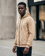 Statement Street - Cenir | Strukturiert Reißverschluss Hoodie Herren