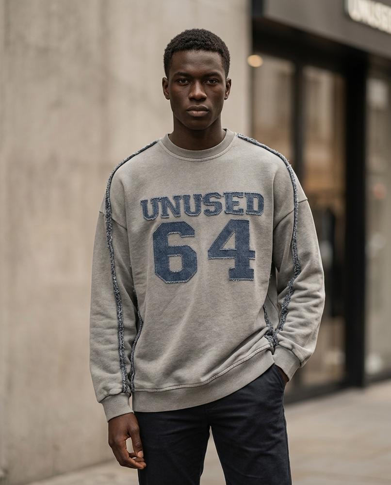 Statement Street - Namol | Gewaschen Locker Geschnitten Sweatshirt Unisex