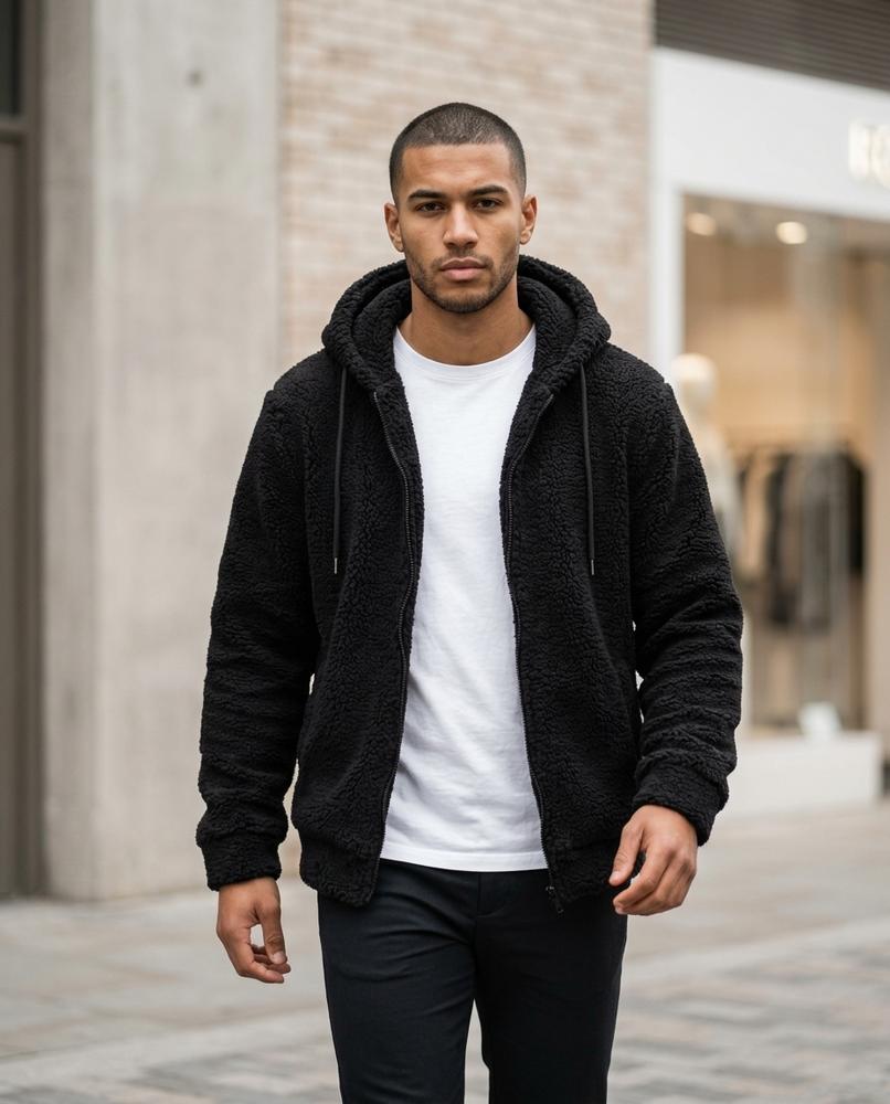 Statement Street - Eizus | Gefütterte Fleece Jacke Herren