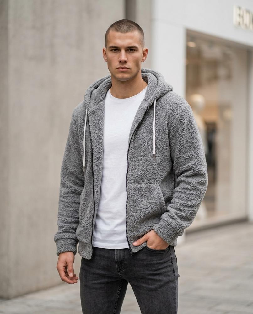 Statement Street - Eizus | Gefütterte Fleece Jacke Herren