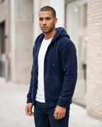 Statement Street - Eizus | Gefütterte Fleece Jacke Herren