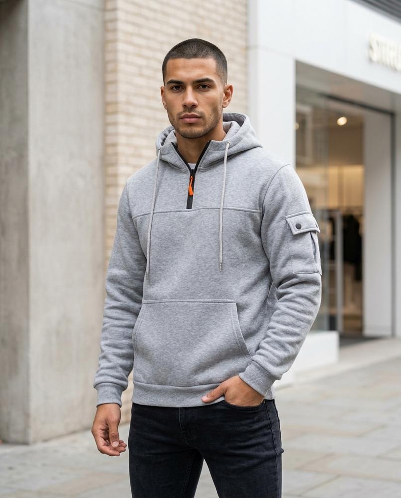 Statement Street - Vidis | Funktional Wattiert Hoodie Unisex