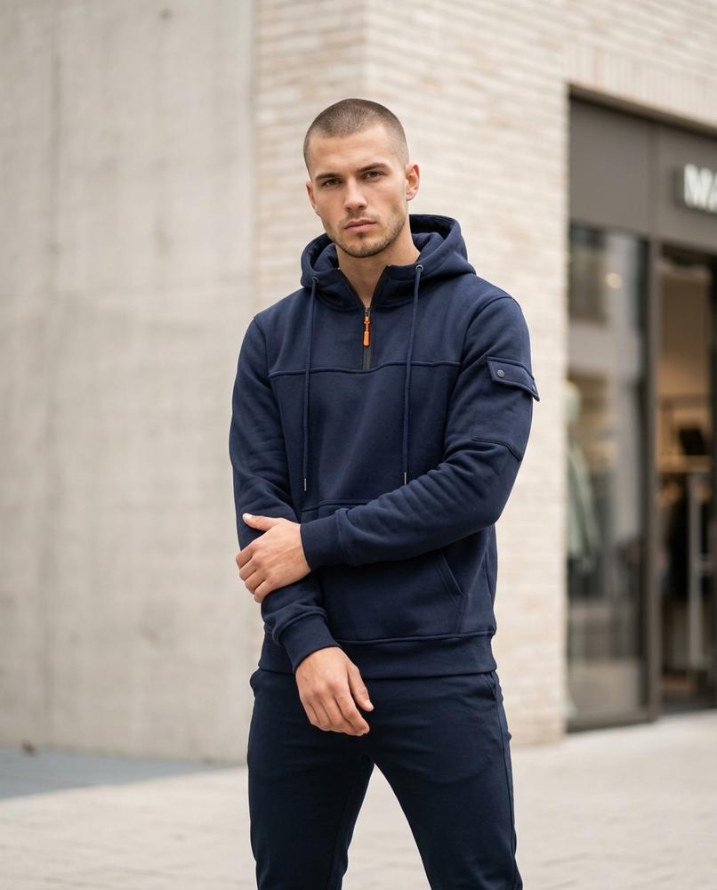Statement Street - Vidis | Funktional Wattiert Hoodie Unisex