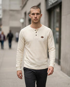 Statement Street - Topel | Langärmliges Strukturiertes Shirt Herren