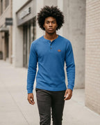 Statement Street - Topel | Langärmliges Strukturiertes Shirt Herren