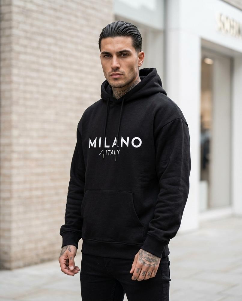 Statement Street - Zakis | Langärmlig Bedruckt Hoodie Unisex