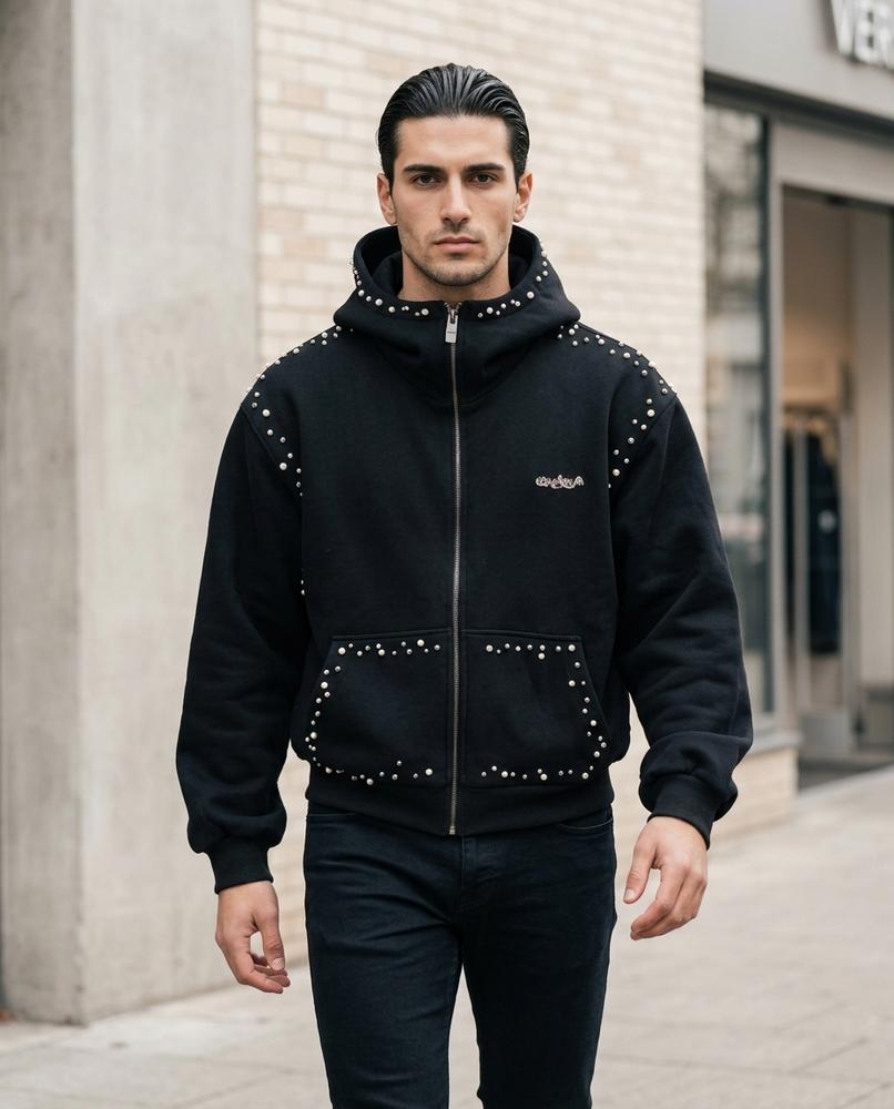 Statement Street - Mehin | Besetzt Hochgeschlossen Hoodie Unisex