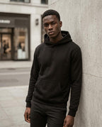 Statement Street - Liket | Unifarbener Lockerer Hoodie Unisex