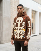 Statement Street - Vogal | Appliziert Strukturiert Hoodie Unisex