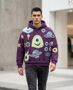 Statement Street - Eilon | Appliziert Oversized Hoodie Unisex