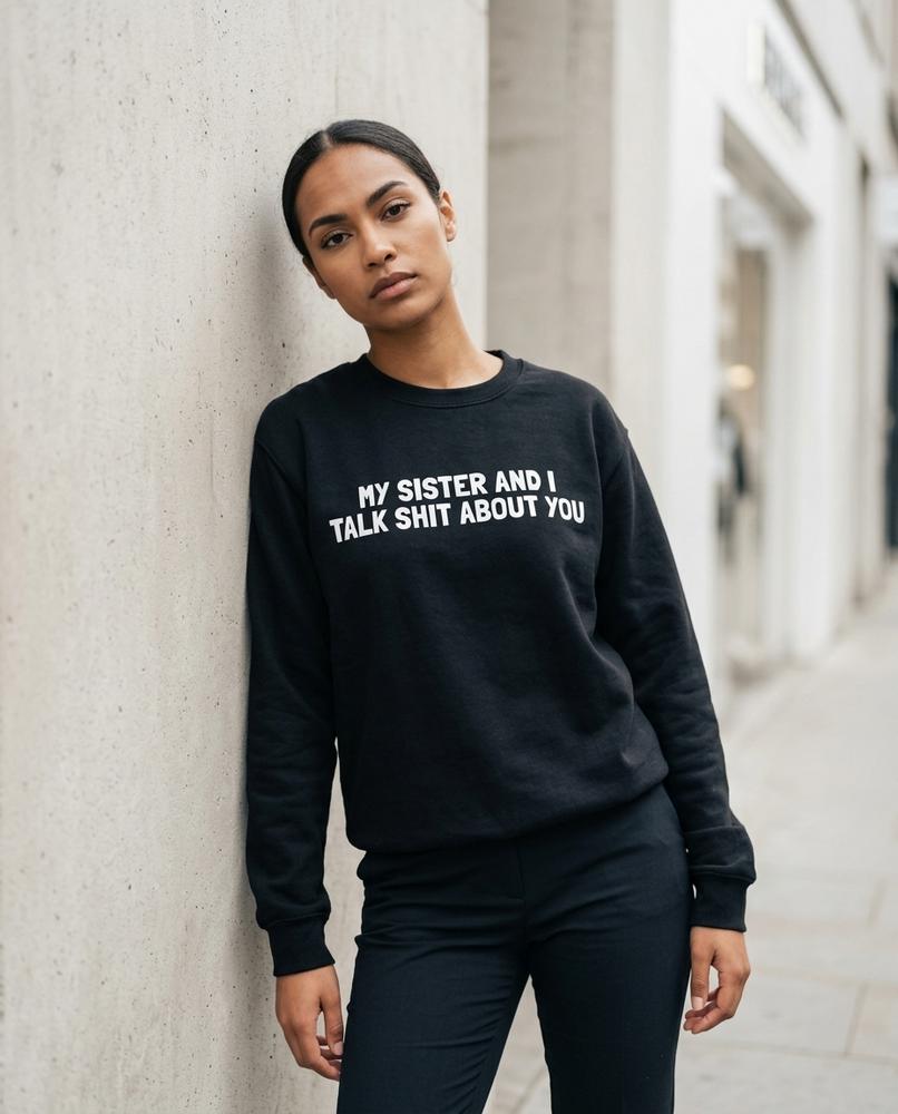 Statement Street - Likis | Bedruckt Langärmlig Sweatshirt Unisex