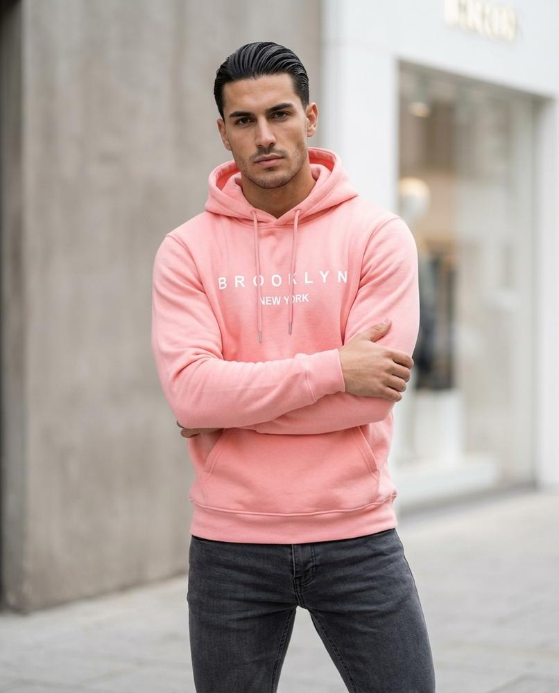 Statement Street - Vibus | Bedruckter Langärmliger Hoodie Herren