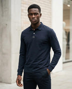 Statement Street - Euzud | Langärmliges Strukturiertes Shirt Herren
