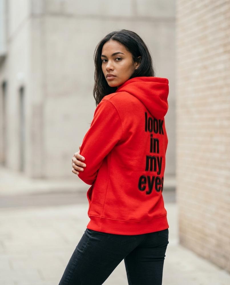 Statement Street - Catur | Appliziert Langärmlig Hoodie Unisex