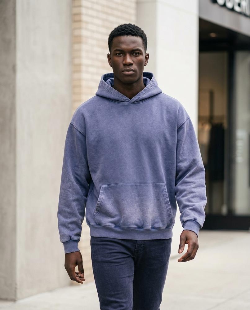 Statement Street - Rotok | Oversized Gewaschener Hoodie Unisex