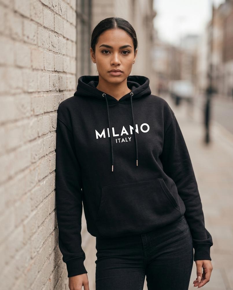Statement Street - Somol | Langärmliger Bedruckter Hoodie Damen