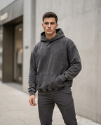 Statement Street - Rotok | Oversized Gewaschener Hoodie Unisex