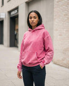 Statement Street - Rotok | Oversized Gewaschener Hoodie Unisex