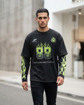 Statement Street - Eefus | Langärmliges Bedrucktes Shirt Unisex