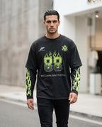 Statement Street - Eefus | Langärmliges Bedrucktes Shirt Unisex
