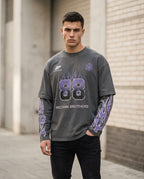 Statement Street - Eefus | Langärmliges Bedrucktes Shirt Unisex