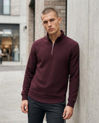 Statement Street - Yelid | Strukturiert Langärmlig Pullover Herren