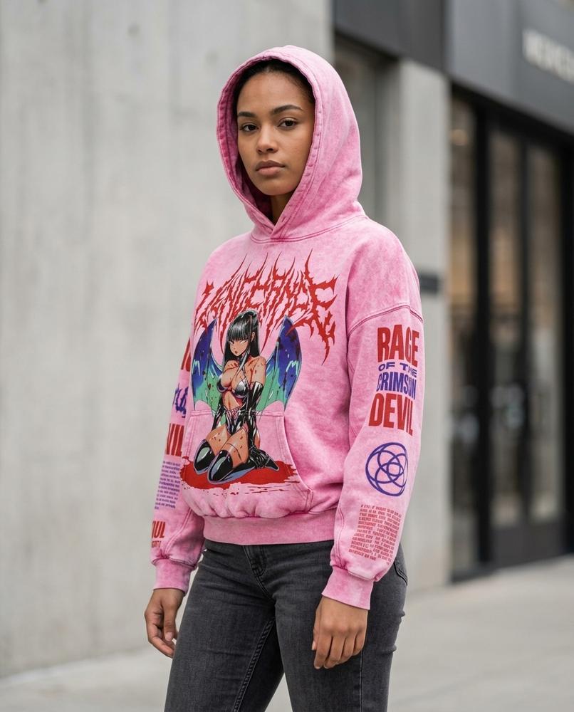 Statement Street - Susar | Übergroß Bedruckt Hoodie Unisex