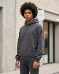 Statement Street - Yapem | Übergroßer Unifarbener Hoodie Herren