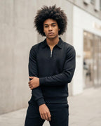 Statement Street - Dalad | Strukturiert Langärmlig Pullover Herren