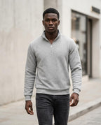 Statement Street - Dalad | Strukturiert Langärmlig Pullover Herren