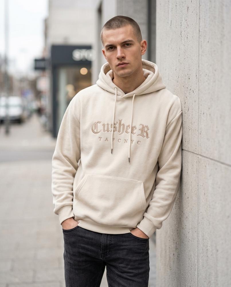Statement Street - Supav | Bestickt Veloursartig Hoodie Unisex