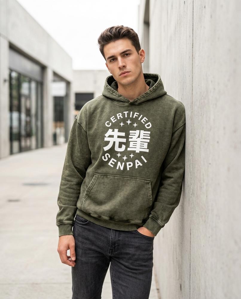 Statement Street - Lelur | Gewaschen Oversized Hoodie Unisex