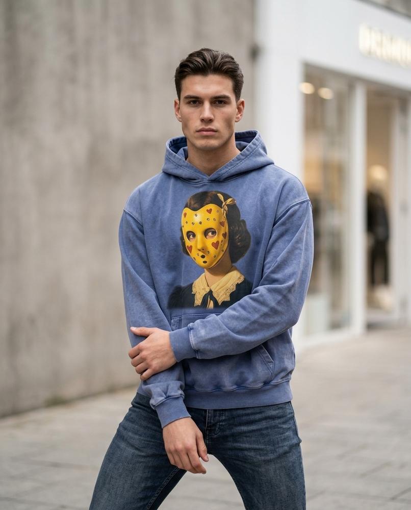 Statement Street - Zolil | Bedruckter Gewaschener Hoodie Unisex