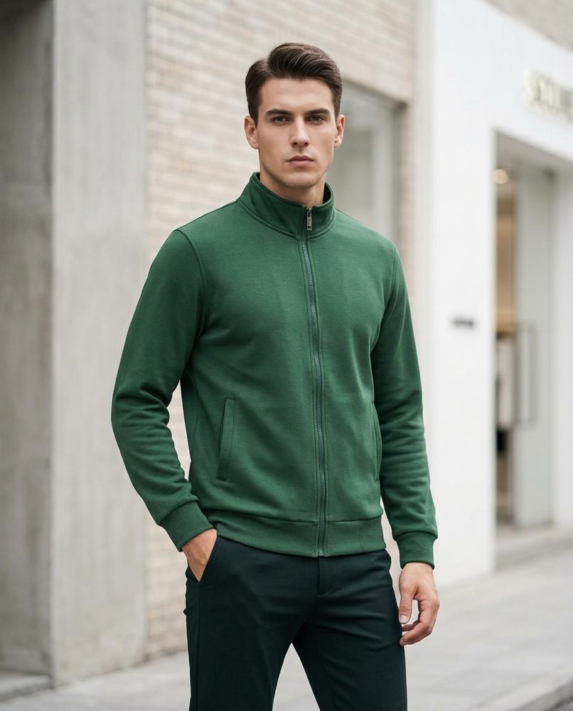 Statement Street - Yasev | Gerippte Sweat Jacke Unisex